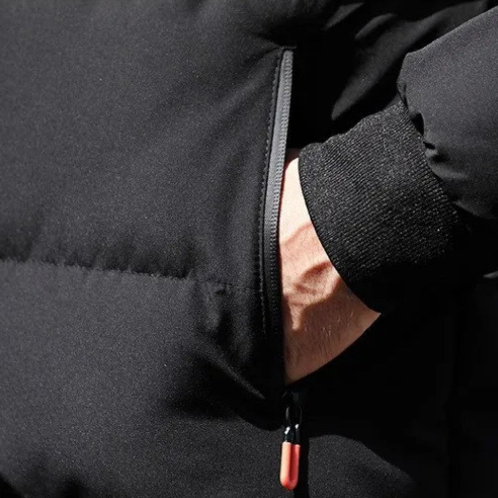 Men’s Insulated Puffer Jacket - Men's Puffer Jacket - Wild Eye Vision