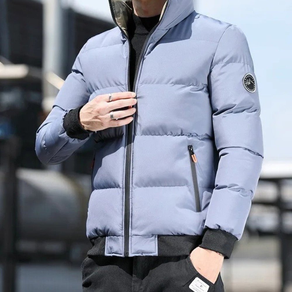 Men’s Insulated Puffer Jacket - Men's Puffer Jacket - Wild Eye Vision