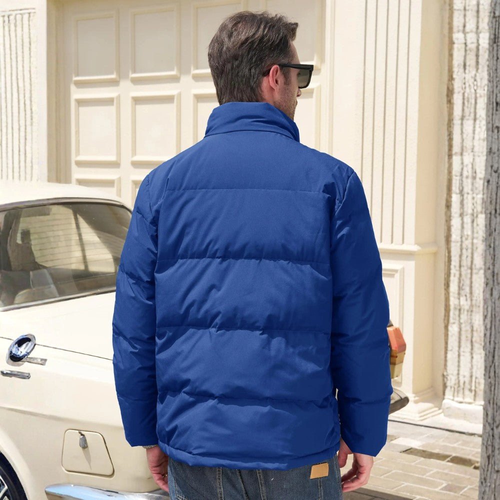 Men’s Insulated Puffer Jacket - Men's Puffer Jacket - Wild Eye Vision