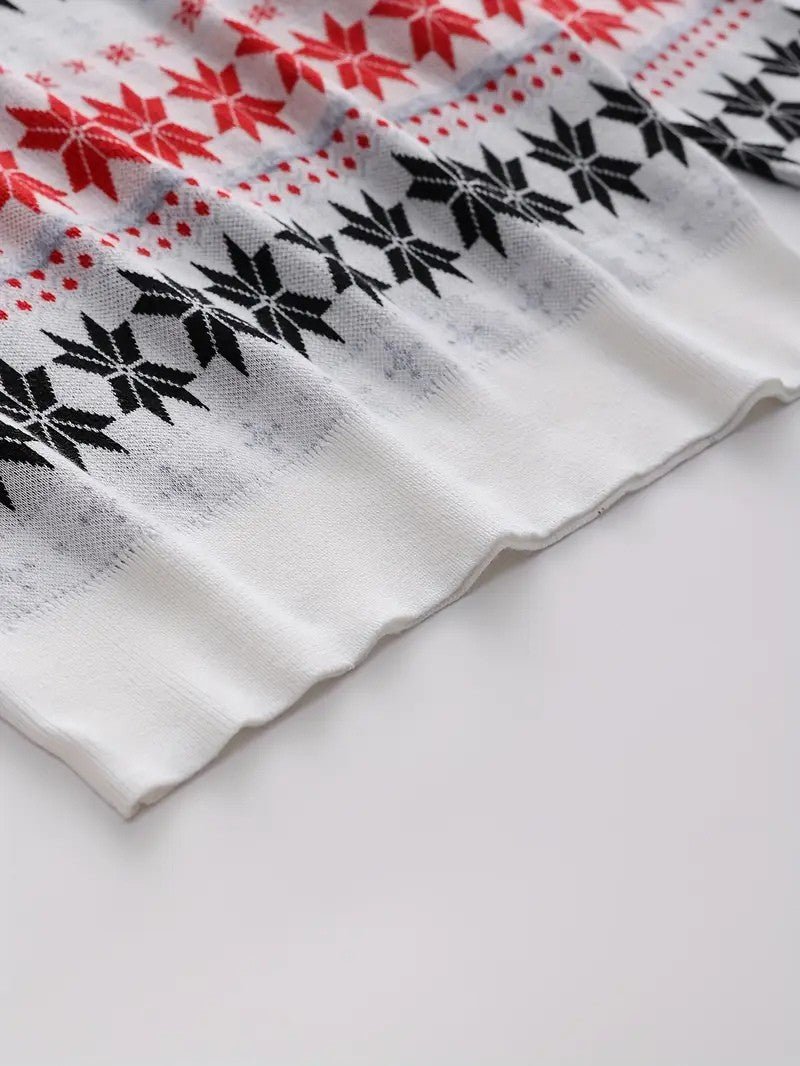 Men’s Knitted Cable Christmas Sweater - Mens Christmas Jumpers - Wild Eye Vision