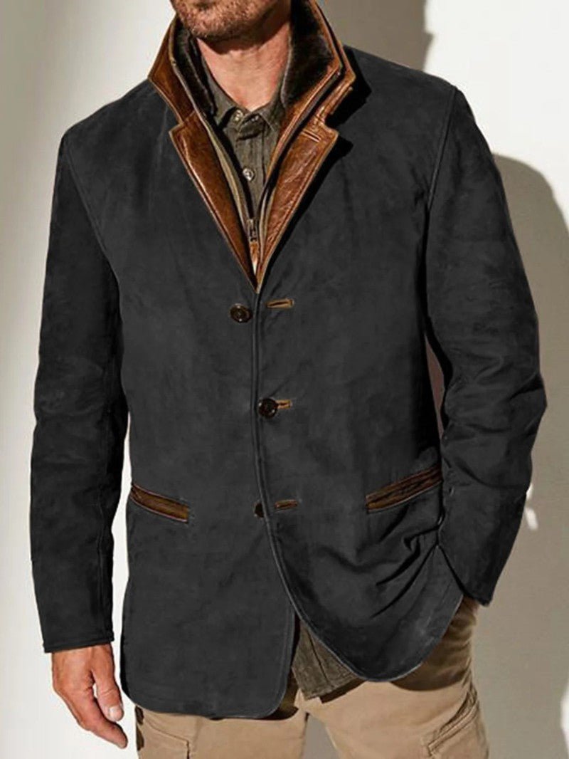 Men’s Premium Leather Jacket - Men's Winter Jacket - Wild Eye Vision