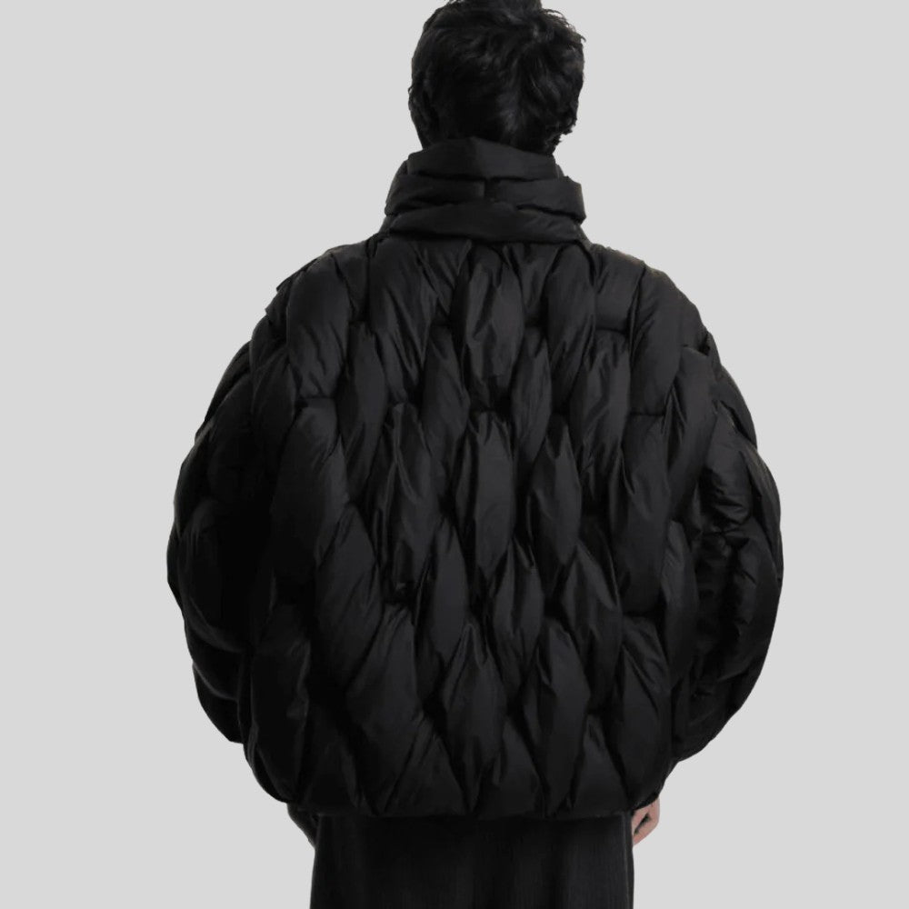 Men’s Quilted Puffer Jacket - Men's Puffer Jacket - Wild Eye Vision