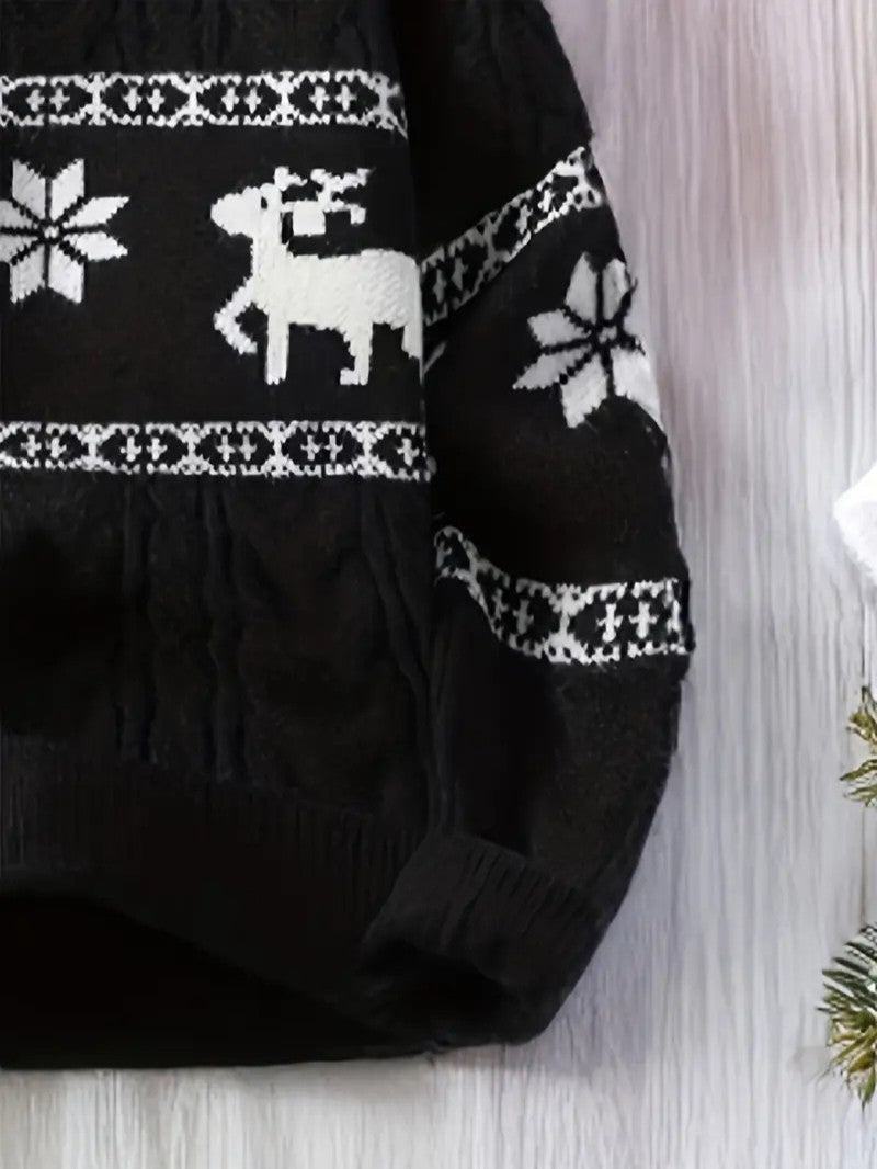 Men’s Reindeer Christmas Sweater - Mens Christmas Jumpers - Wild Eye Vision