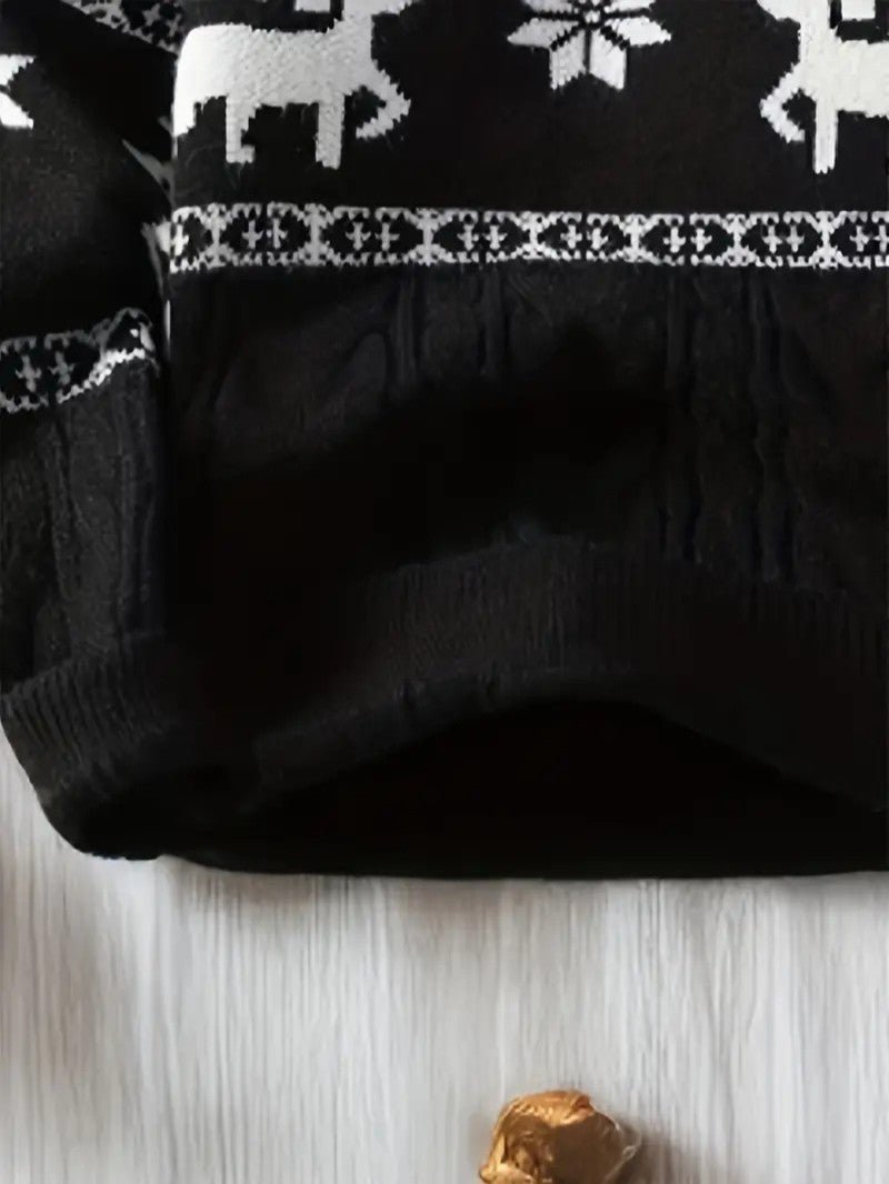 Men’s Reindeer Christmas Sweater - Mens Christmas Jumpers - Wild Eye Vision