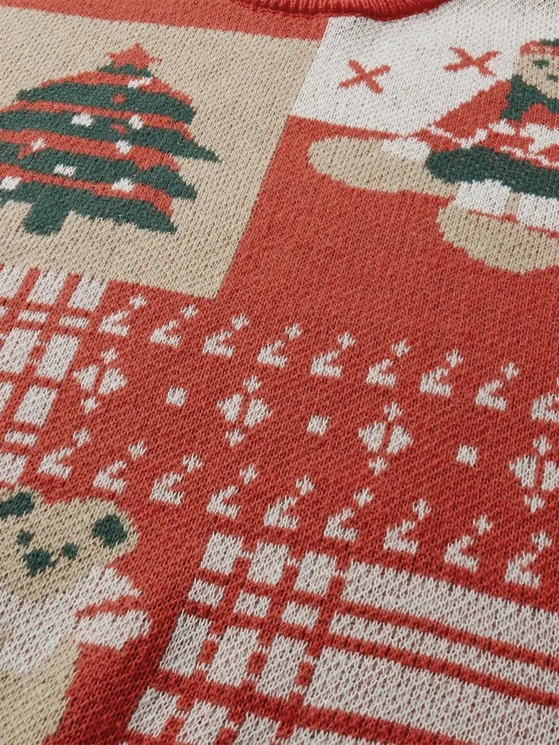 Men’s Santa Bear Christmas Sweater - Mens Christmas Jumpers - Wild Eye Vision