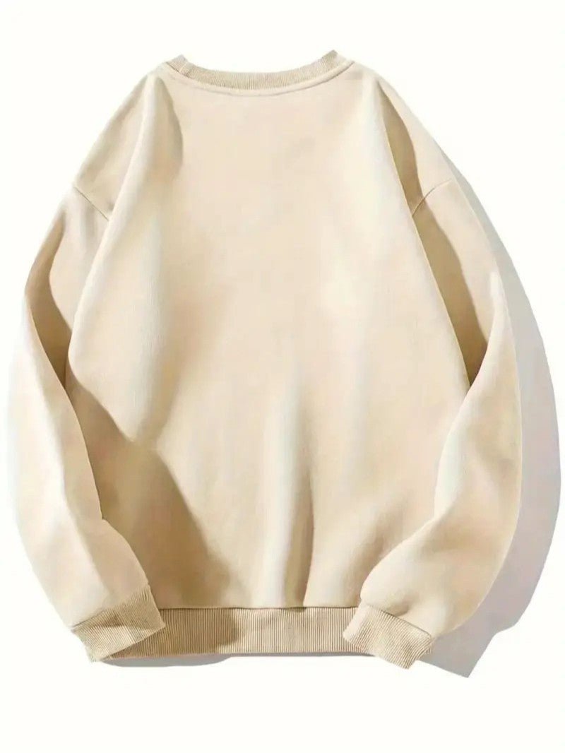 Men’s Santa & Fawn Print Sweater - Mens Christmas Jumpers - Wild Eye Vision