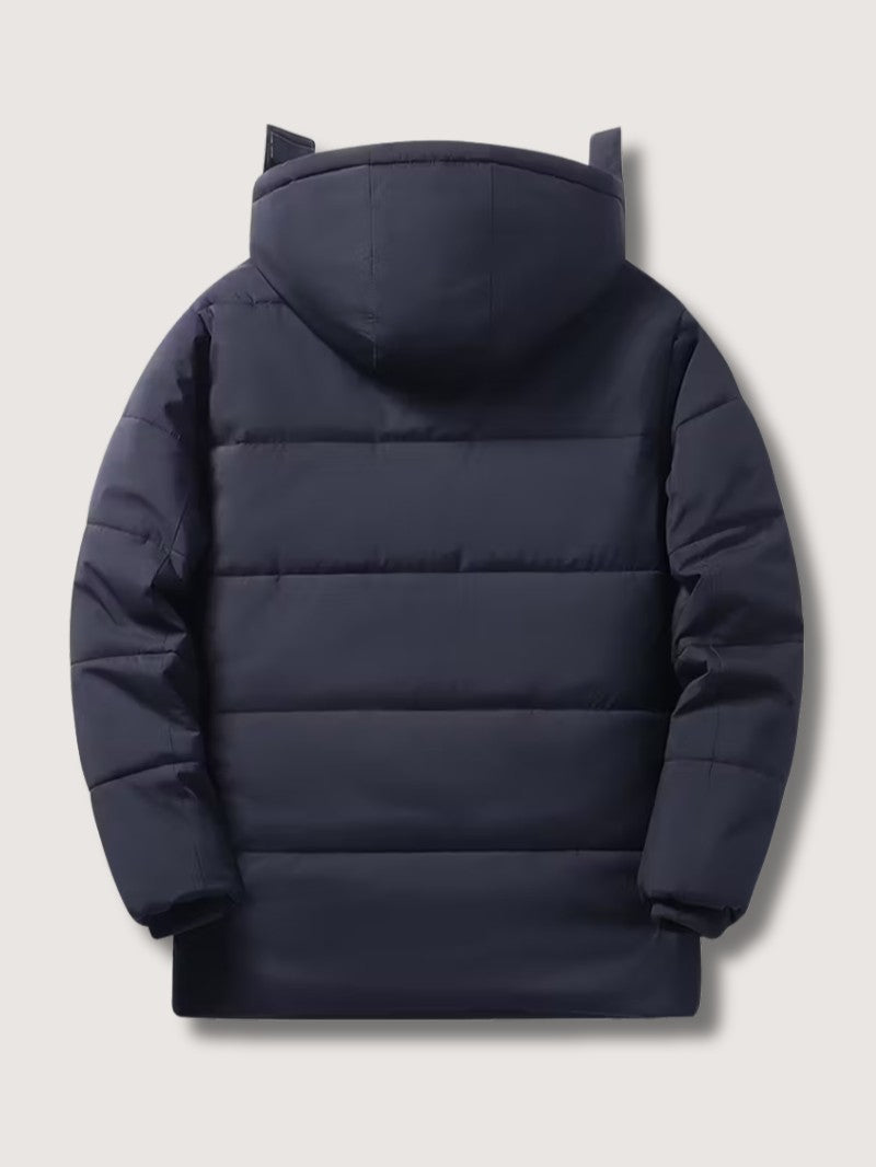 Men’s Thick Padded Winter Jacket - Men's Winter Jacket - Wild Eye Vision