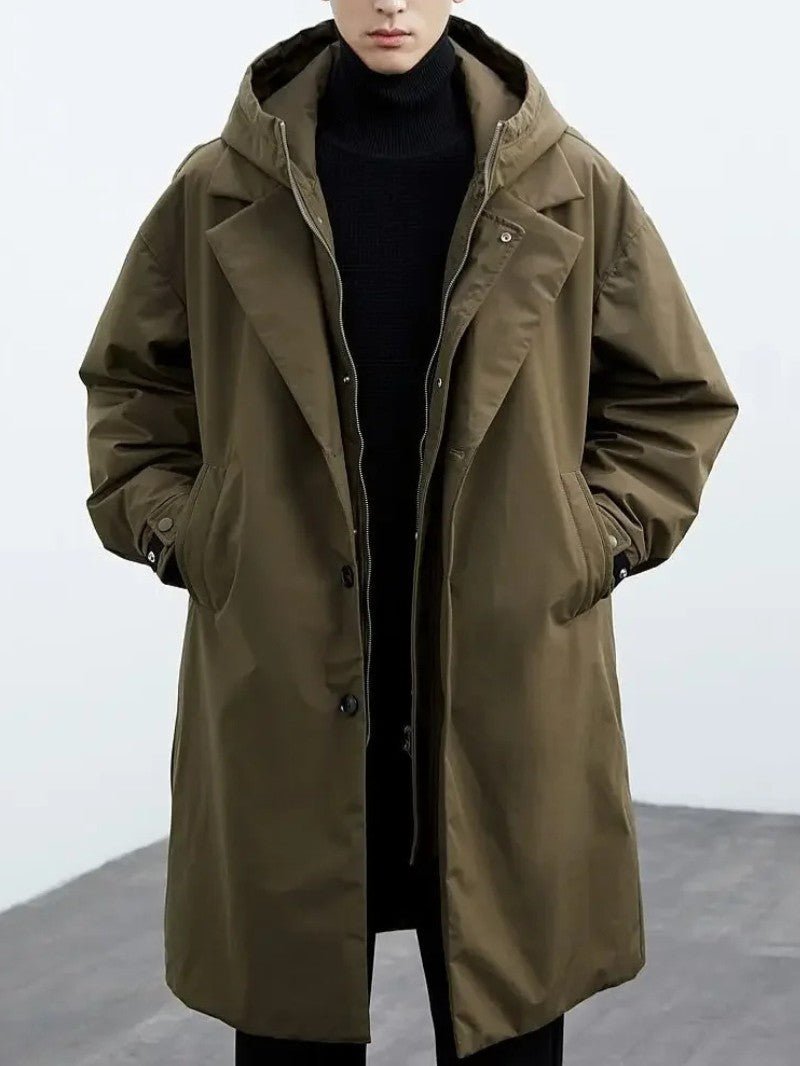 Men’s Windproof Leisure Parka Coat - Men's Coat - Wild Eye Vision