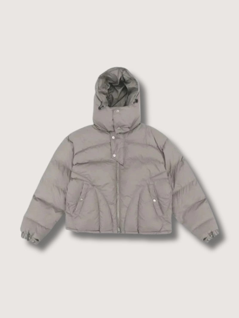 Men’s Winter Puffer Parka Hooded Jacket - Men's Puffer Jacket - Wild Eye Vision