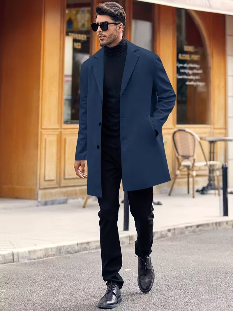 Men’s Winter Trench Coat - Men's Coat - Wild Eye Vision