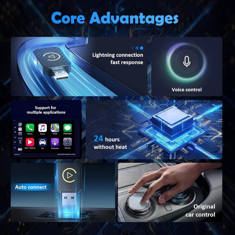 Mini Wireless CarPlay Adapter - CarPlay Adapter - Wild Eye Vision