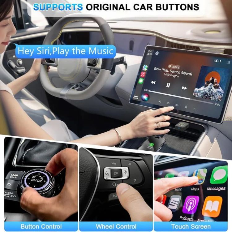 Mini Wireless CarPlay Adapter - CarPlay Adapter - Wild Eye Vision