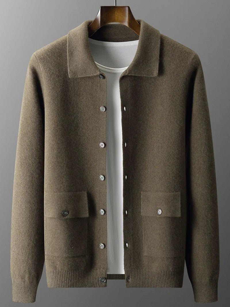 Modern Button - Up Cardigan for Men - Men Cardigan - Wild Eye Vision