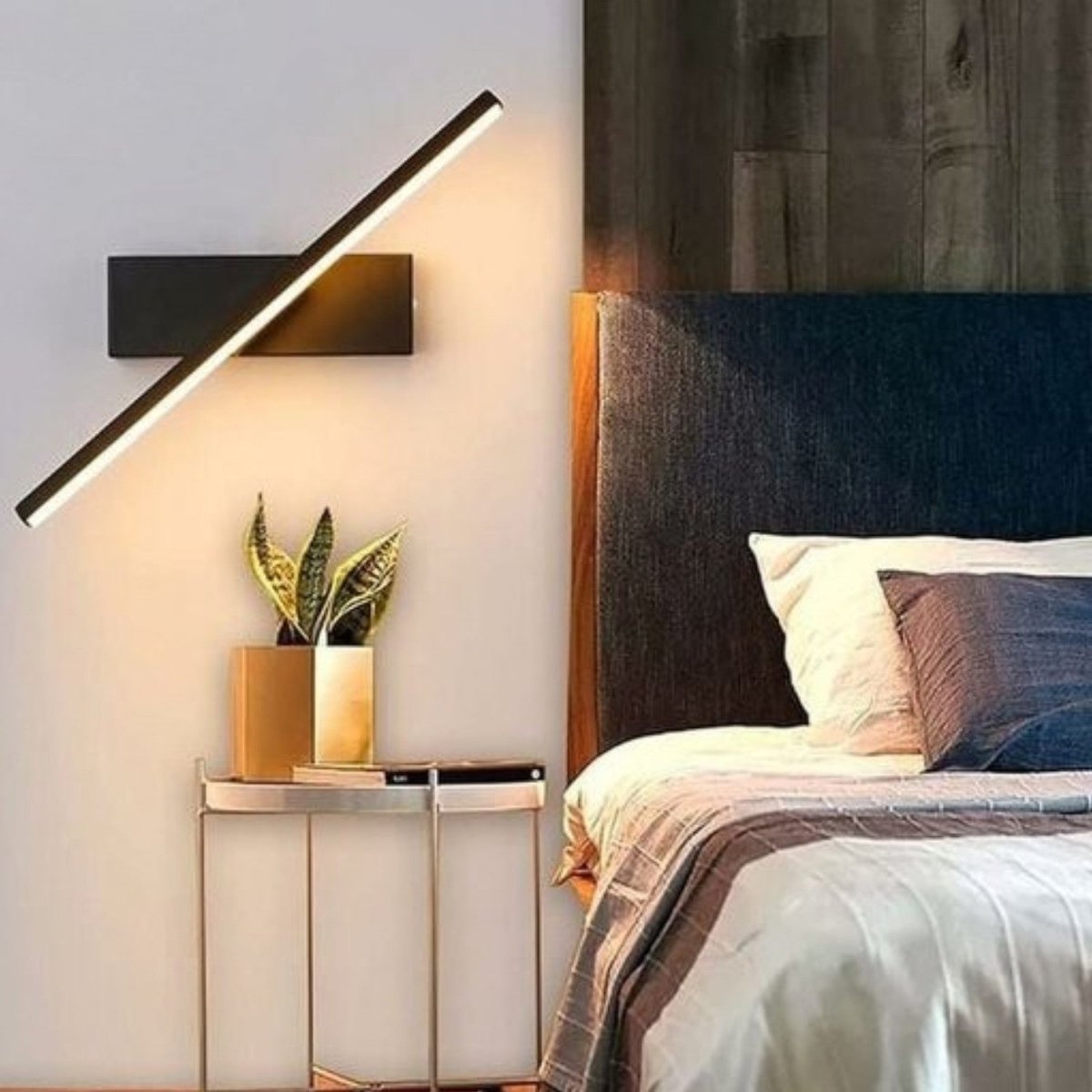 Modern Rotating LED Wall Light - Bedside Lamp - Wild Eye Vision
