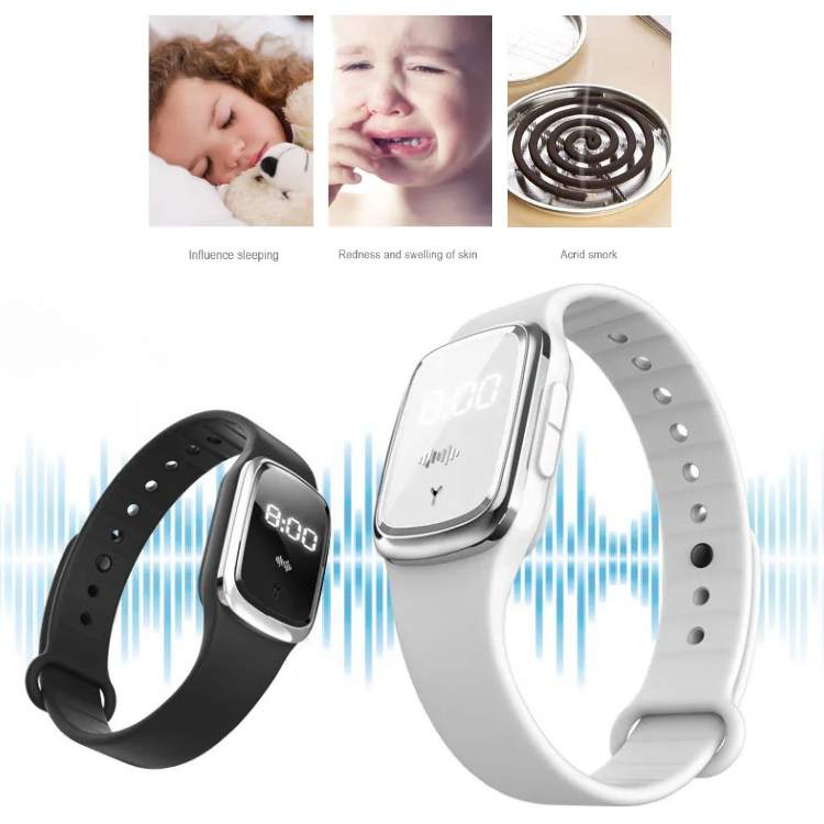 Mosquito Guard Ultrasonic Repellent Bracelet - Mosquito Repellent Bracelet - Wild Eye Vision