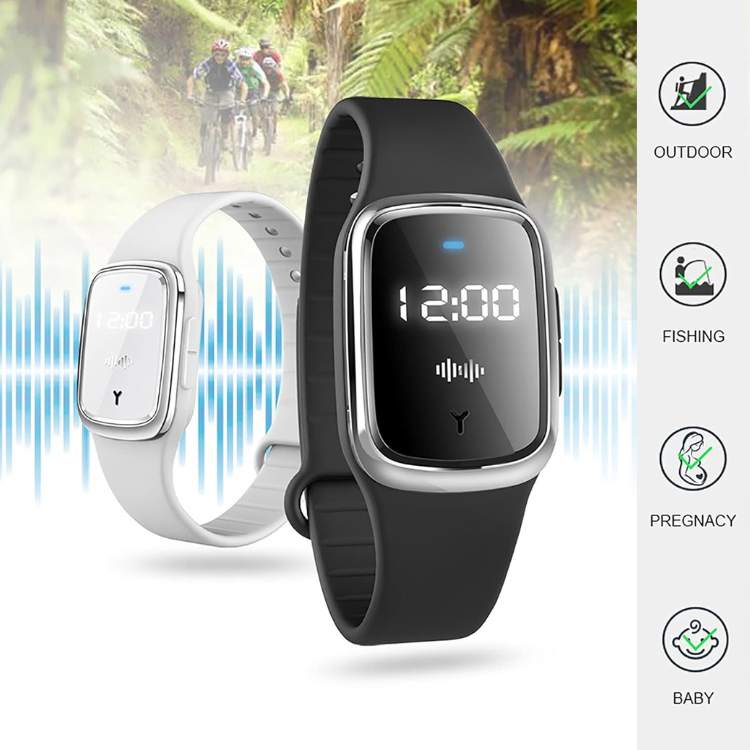 Mosquito Guard Ultrasonic Repellent Bracelet - Mosquito Repellent Bracelet - Wild Eye Vision