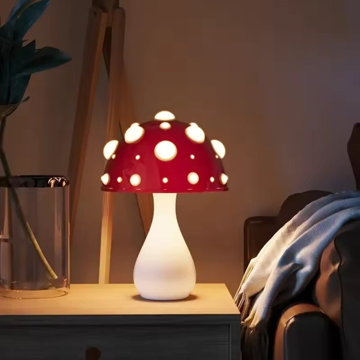 Mushroom LED Table Lamp Light - Bedside Lamp - Wild Eye Vision