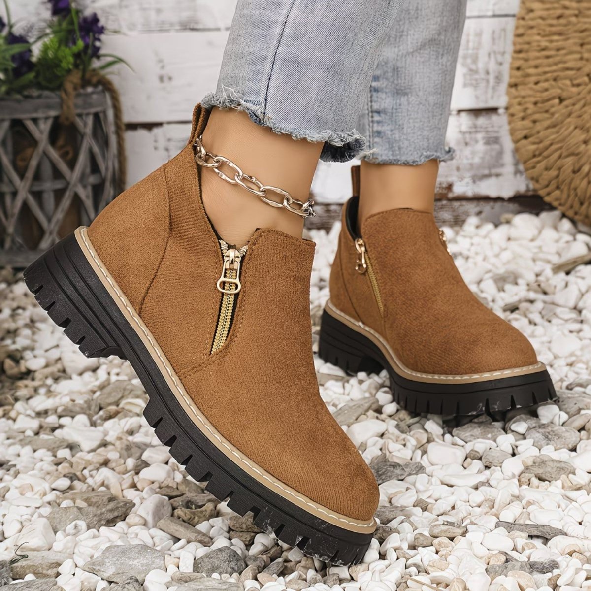 Orthopedic Ankle Boots for Comfort - Orthopedic Ankle Boots - Wild Eye Vision