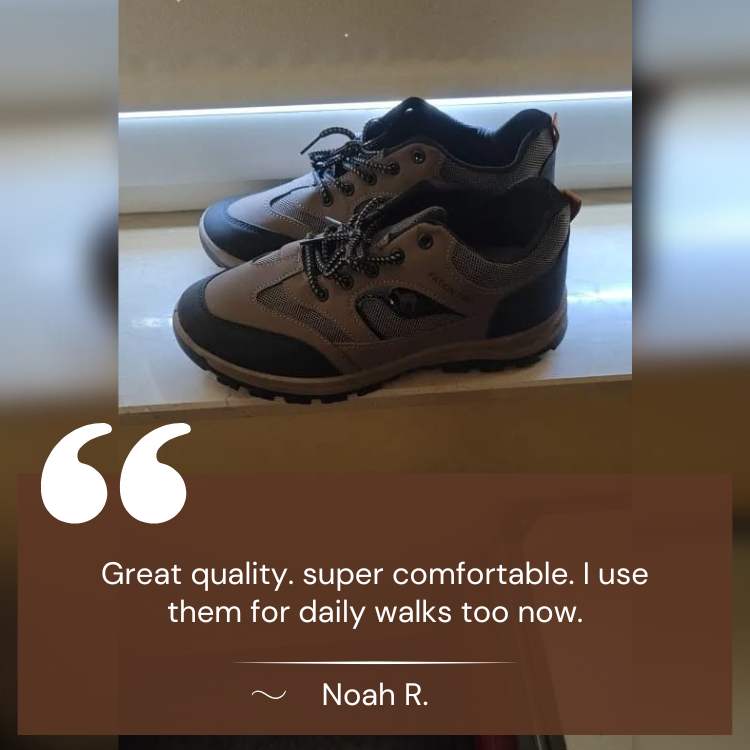 OrthoStep Ergonomic Trekking Shoes - Trekking Shoes - Wild Eye Vision