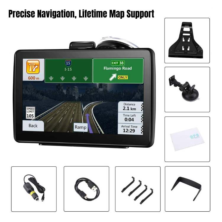 PathFinder Plus 7" Navigation System - Car Navigation System - Wild Eye Vision