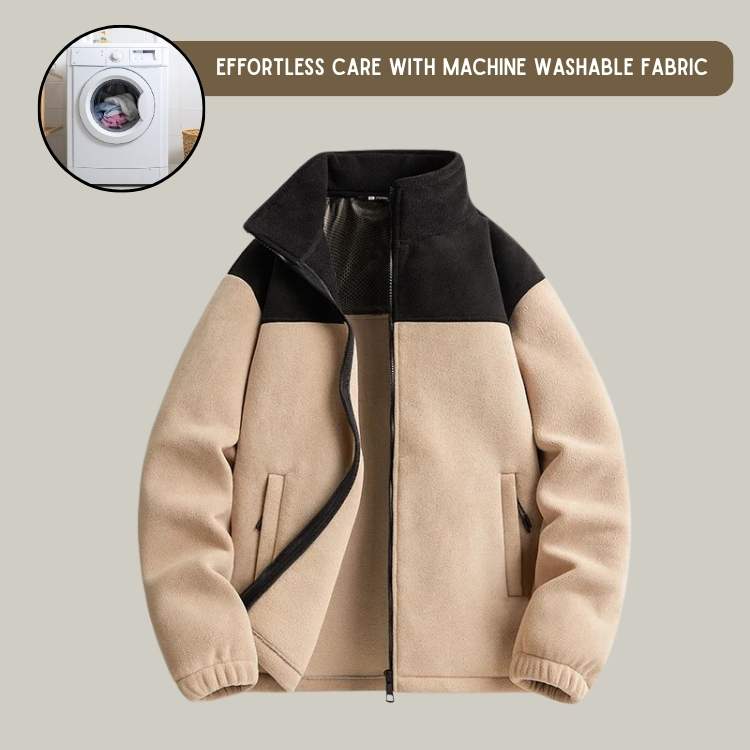 Plush Suede Fleece Jacket - Fleece Jacket - Wild Eye Vision