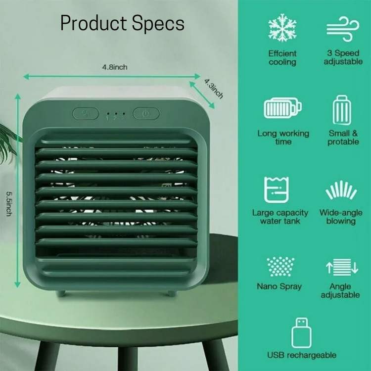 Portable Desk - Sized Air Conditioner - Air Conditioner - Wild Eye Vision