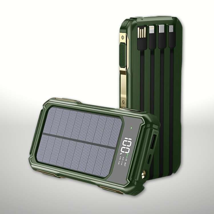 PowerFlex Solar Charger 200000mAh - Mobile Power Bank - Wild Eye Vision