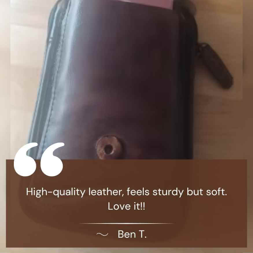 Premium Leather Belt Bag for Men - Belt Bag for Men - Wild Eye Vision