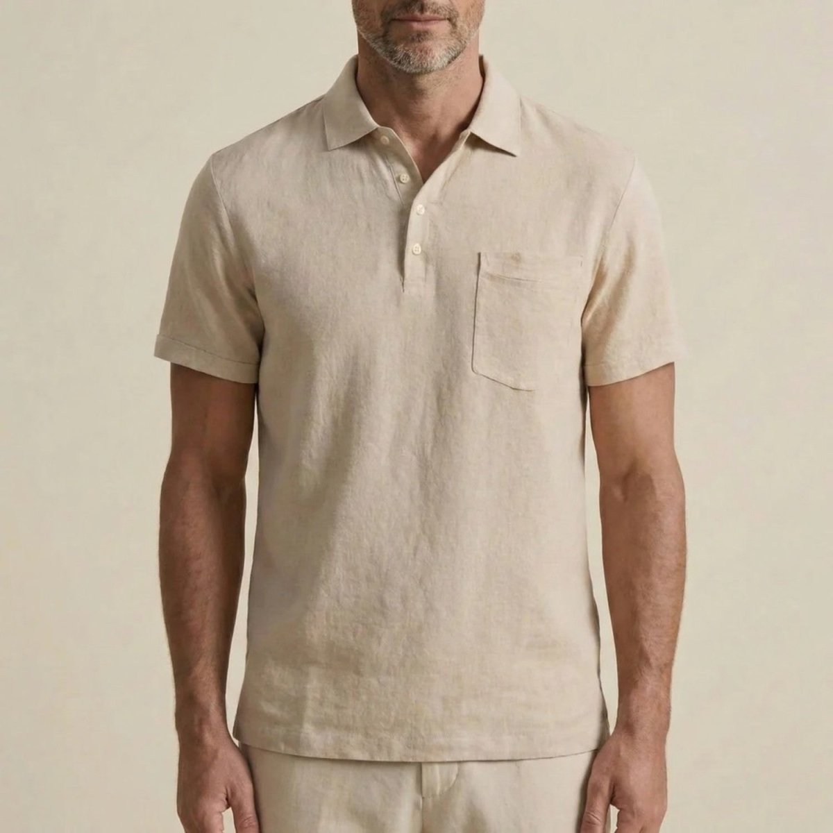 Premium Linen Polo for Men - Polo Shirts - Wild Eye Vision