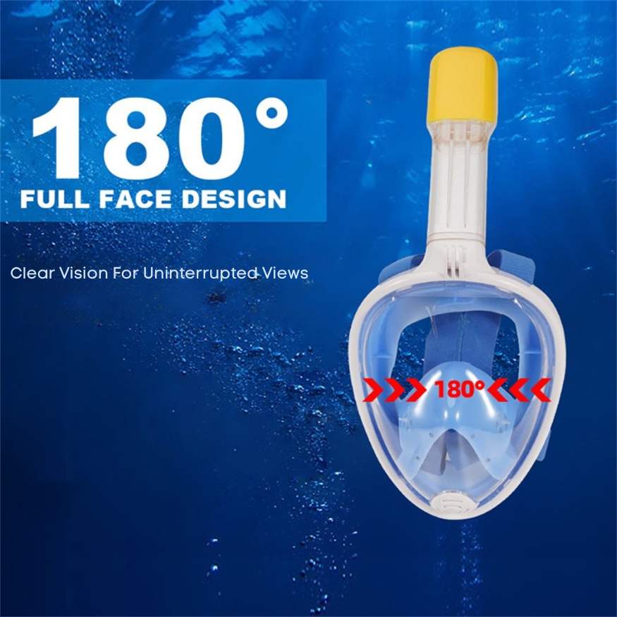 Pro - Grade Snorkel Mask - Snorkel Mask - Wild Eye Vision