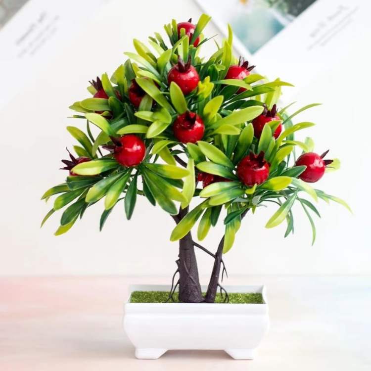 PureTropic Artificial Faux Fruit Tree - Artificial Plant - Wild Eye Vision