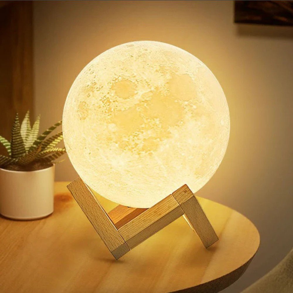 Radiant Moon Glow Table Lamp - Moon Lamp - Wild Eye Vision