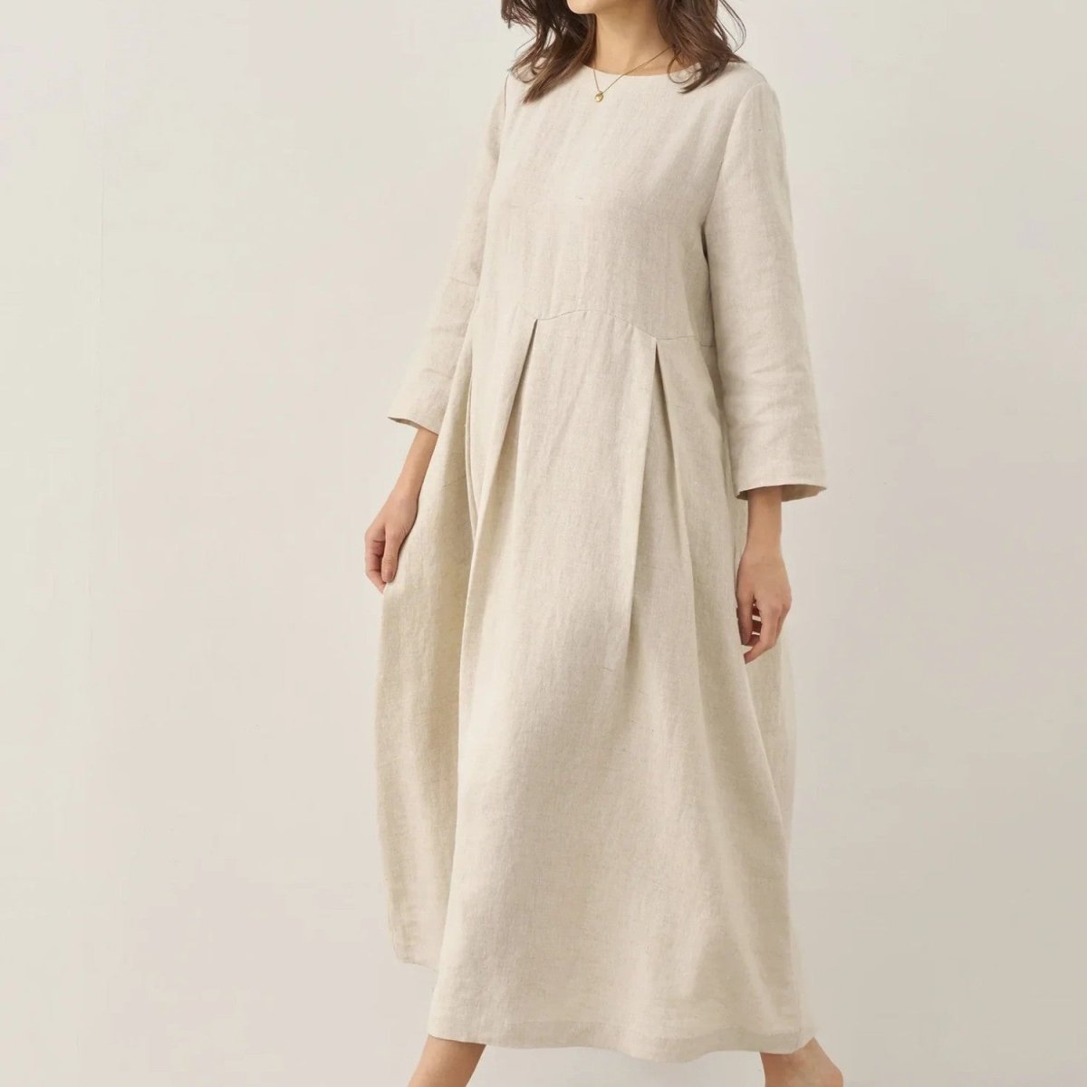 Relaxed Cotton Maxi Dress - Maxi Dress - Wild Eye Vision