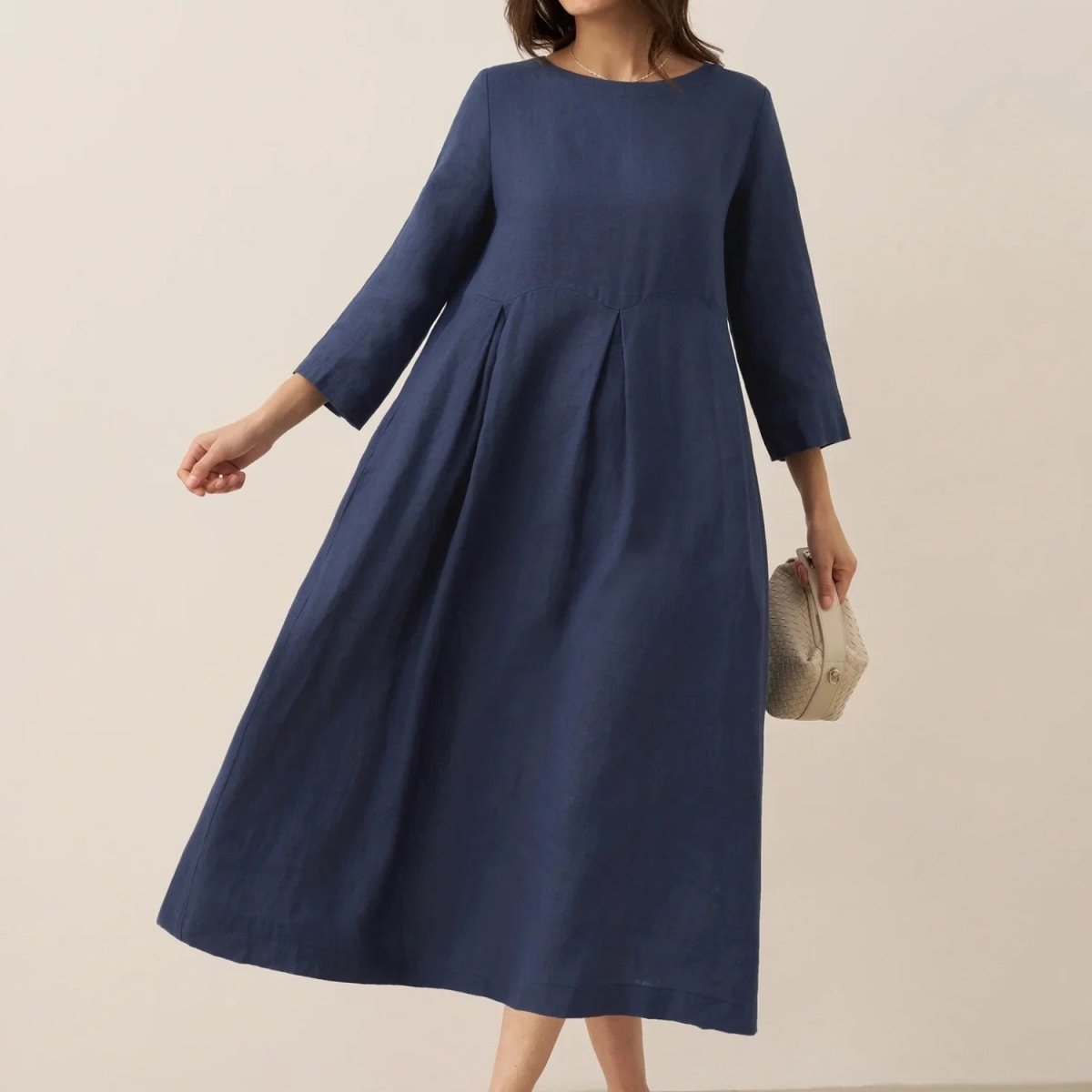 Relaxed Cotton Maxi Dress - Maxi Dress - Wild Eye Vision
