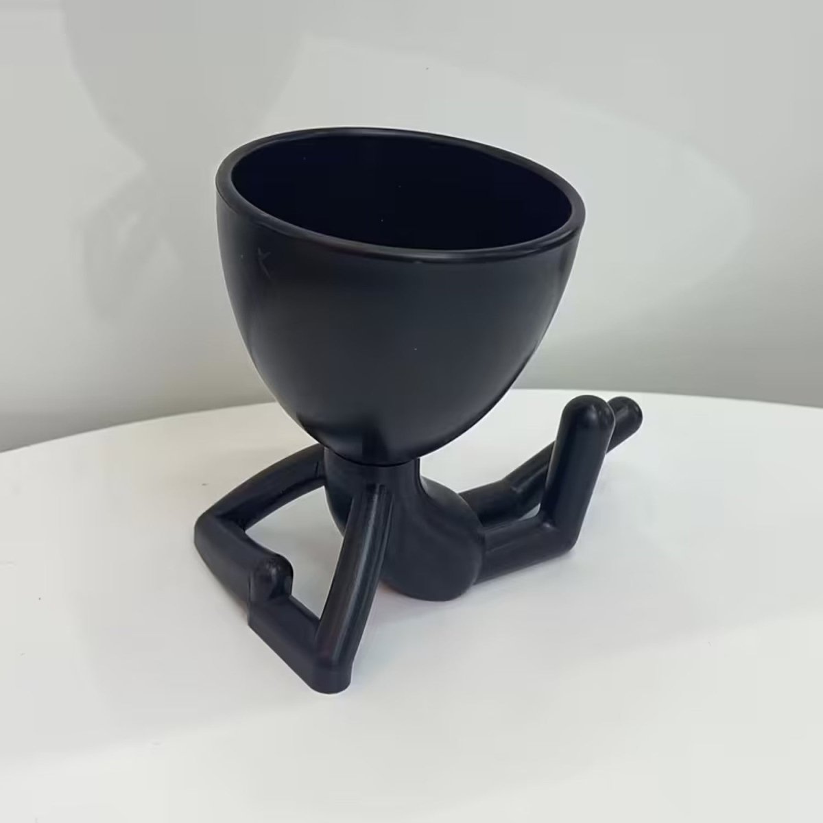Resin Figure Plant Pot with Unique Design - Flowerpot - Wild Eye Vision