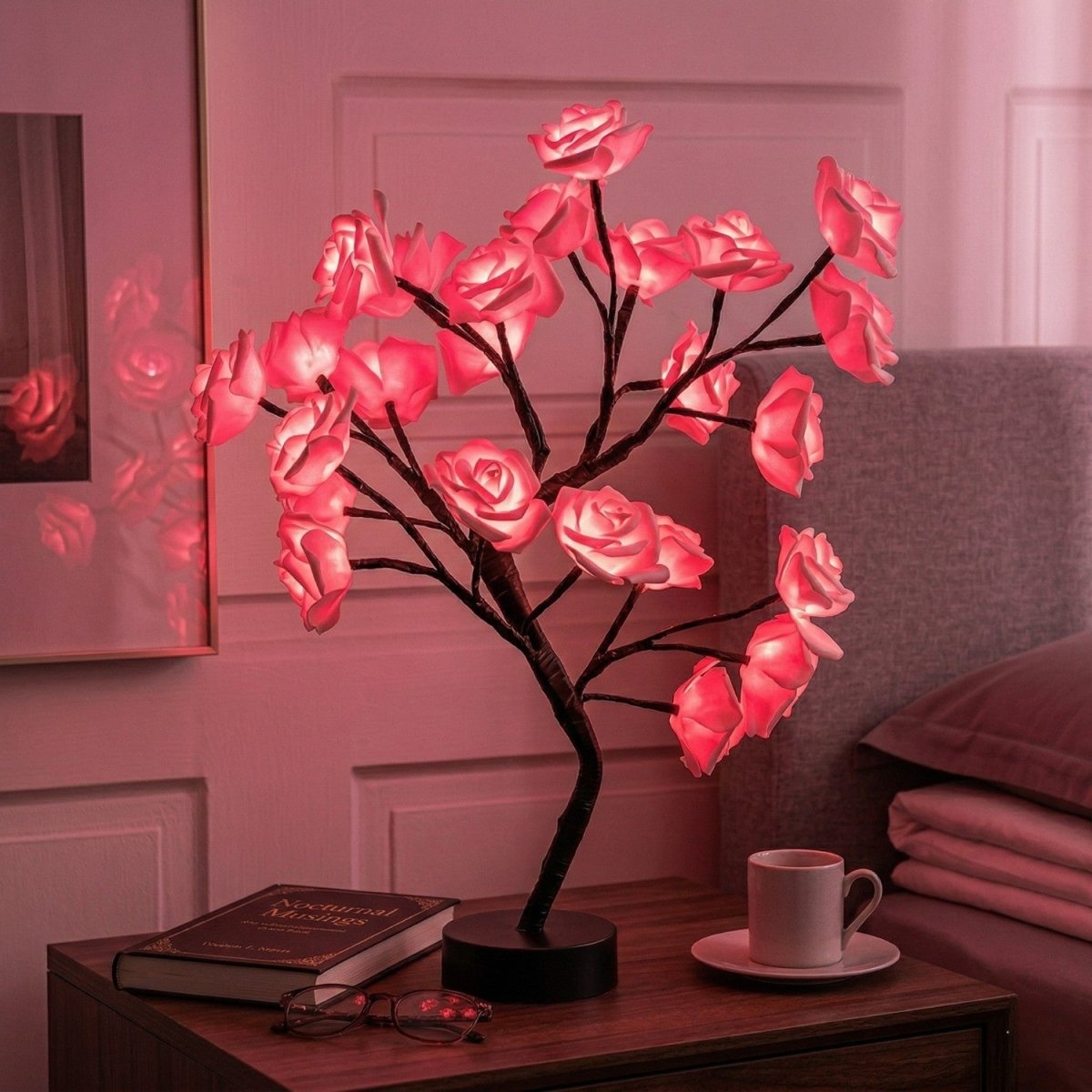 Rose Blossom Light Tree Lamp - Table Lamp - Wild Eye Vision