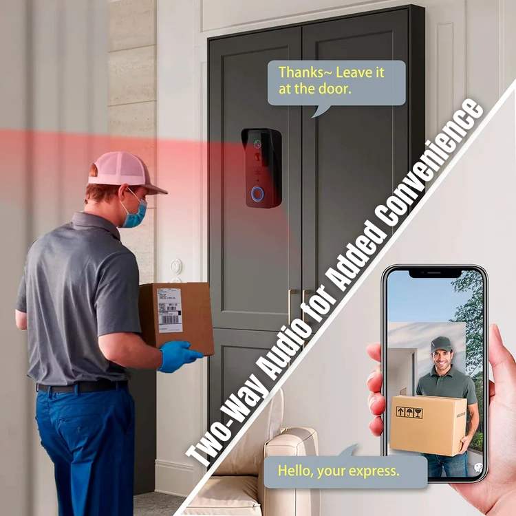 SecureView Wireless Doorbell - Wireless Doorbell - Wild Eye Vision