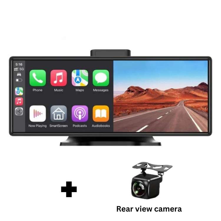 SmartDrive 10.25” Wireless CarPlay & Android Auto Display - CarPlay - Wild Eye Vision