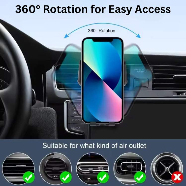 SmartSense Wireless Charging Phone Holder - Phone Holder - Wild Eye Vision