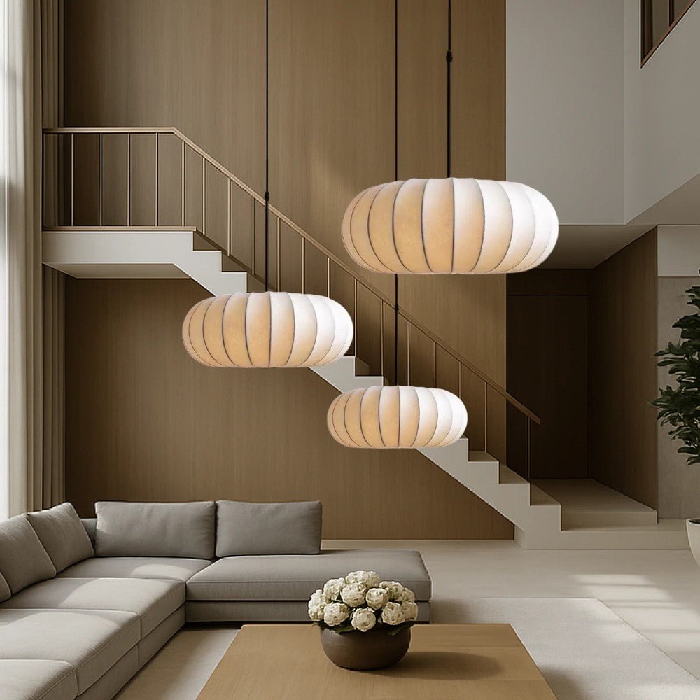 Soft Silk Glow Pendant Light - Pendant Light - Wild Eye Vision