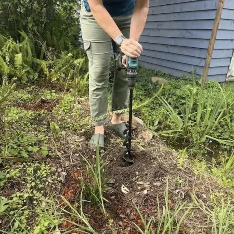 SoilBuster Garden Auger Drill Bit - Garden Auger - Wild Eye Vision