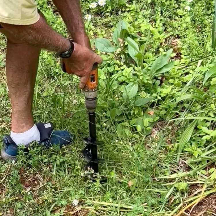 SoilBuster Garden Auger Drill Bit - Garden Auger - Wild Eye Vision