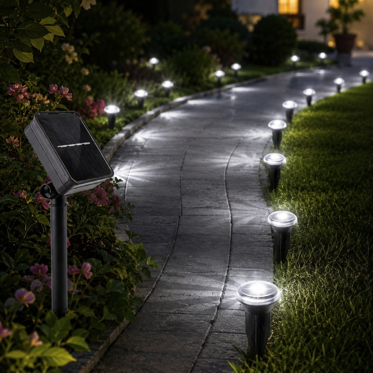 Solar LED Pathway Garden Lights - Garden Lights Outdoor - Wild Eye Vision