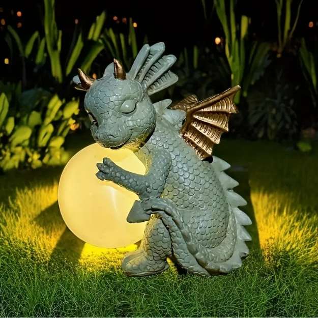 Solar - Powered Dinosaur Garden Light - Garden Light - Wild Eye Vision
