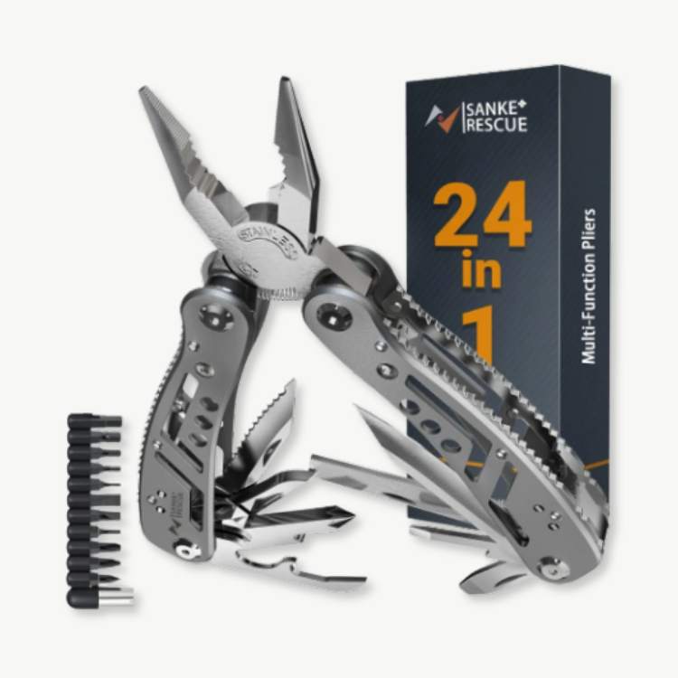 Stainless Steel 24 - Tool Multifunctional Wire Cutter - Wire Cutter - Wild Eye Vision