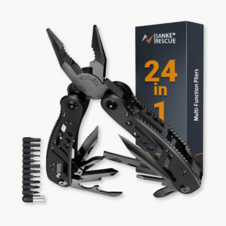 Stainless Steel 24 - Tool Multifunctional Wire Cutter - Wire Cutter - Wild Eye Vision