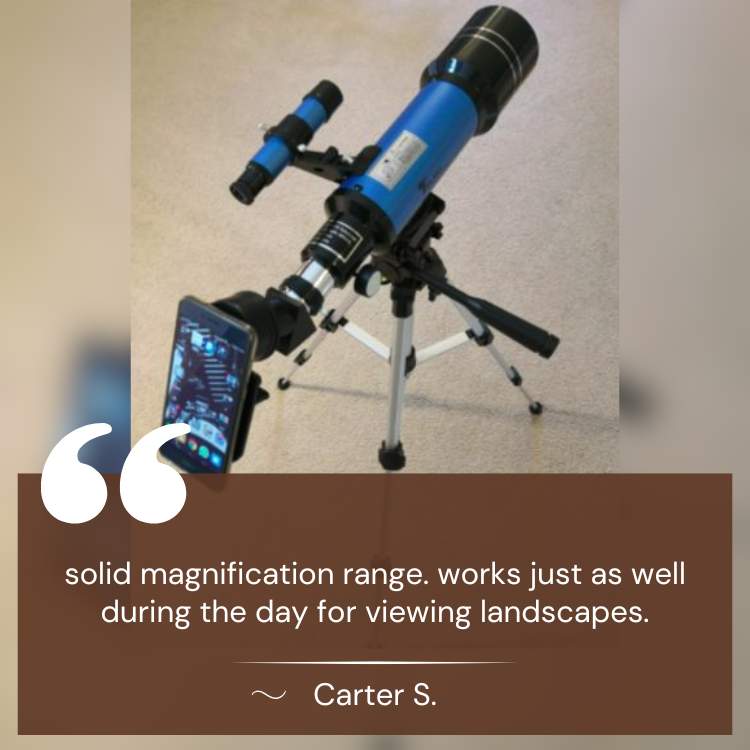 Starlight 400X Beginner Telescope - Beginner Telescope - Wild Eye Vision