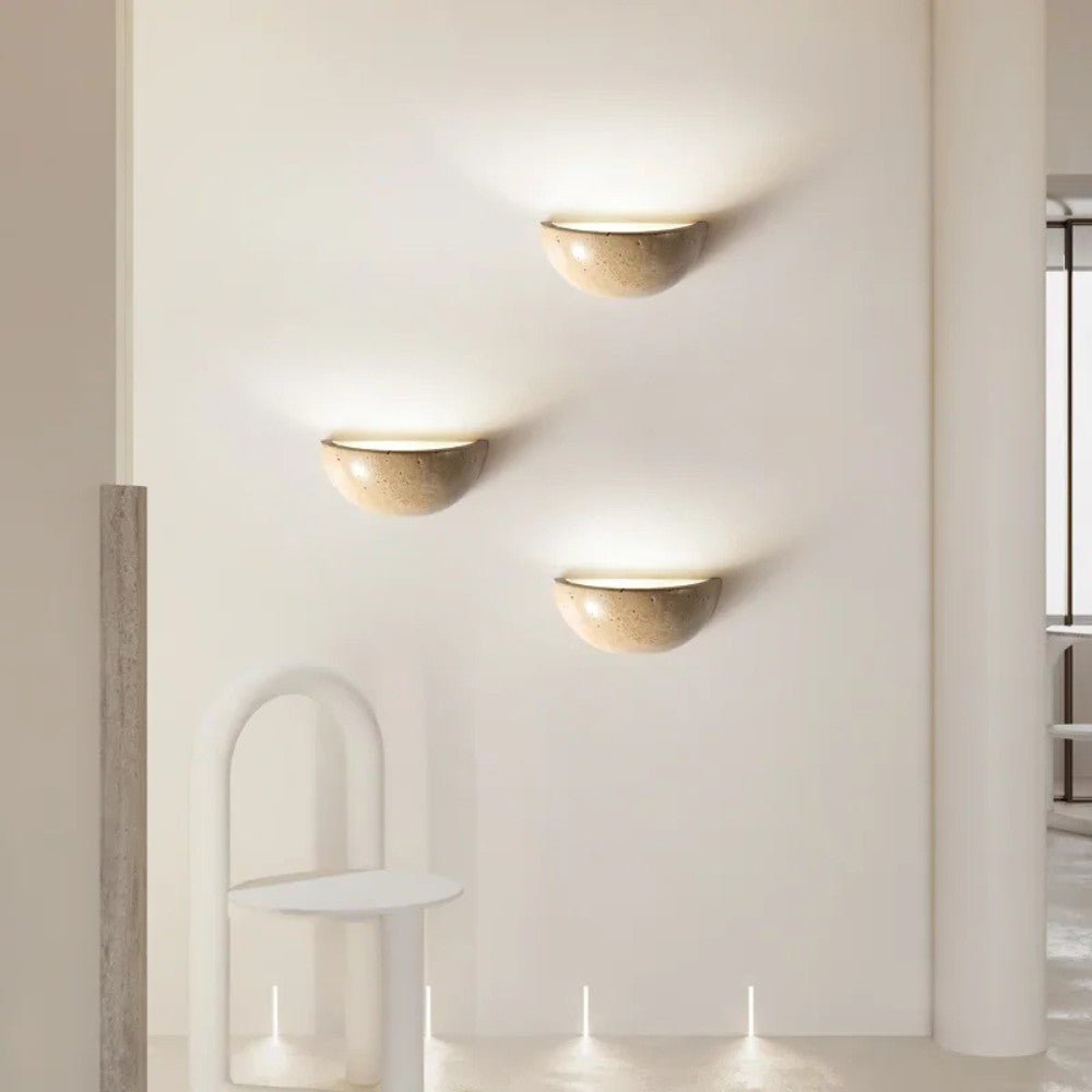 StoneGlow Curved LED Wall Light - Wall Light - Wild Eye Vision