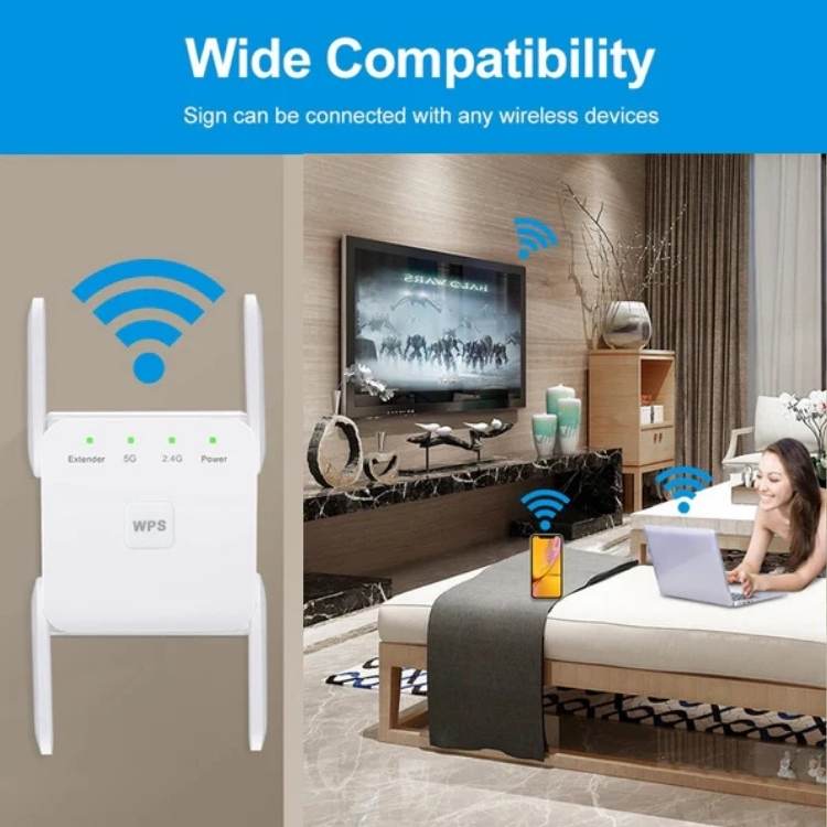 Super - Range 5G/2.4G WiFi Booster - WiFi Booster - Wild Eye Vision