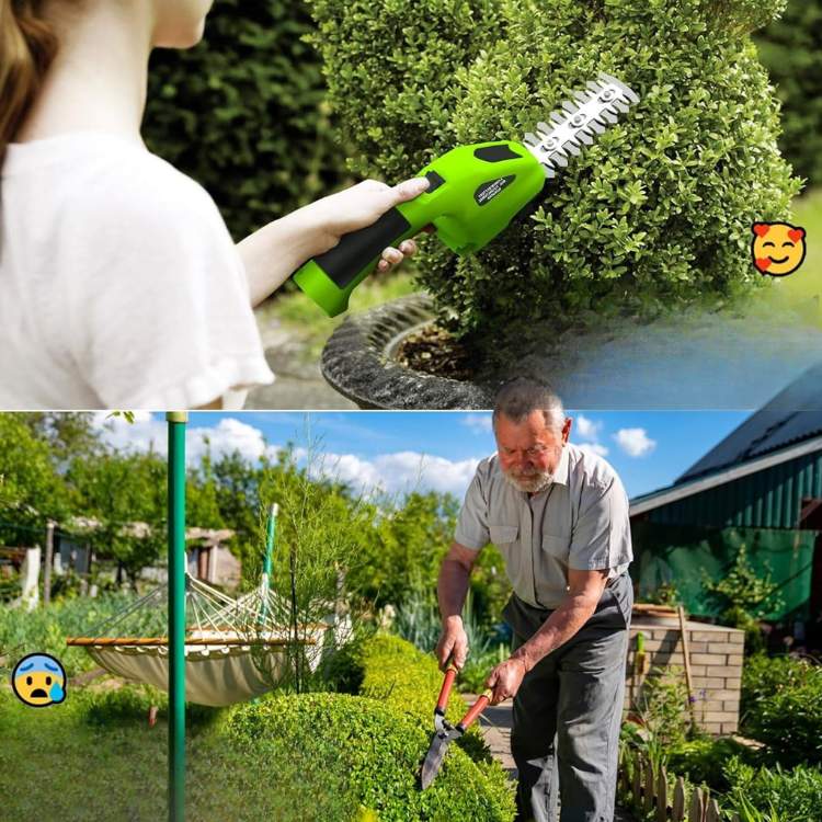 SwiftCut 2 - in - 1 Hedge Trimmer - Hedge Trimmer - Wild Eye Vision